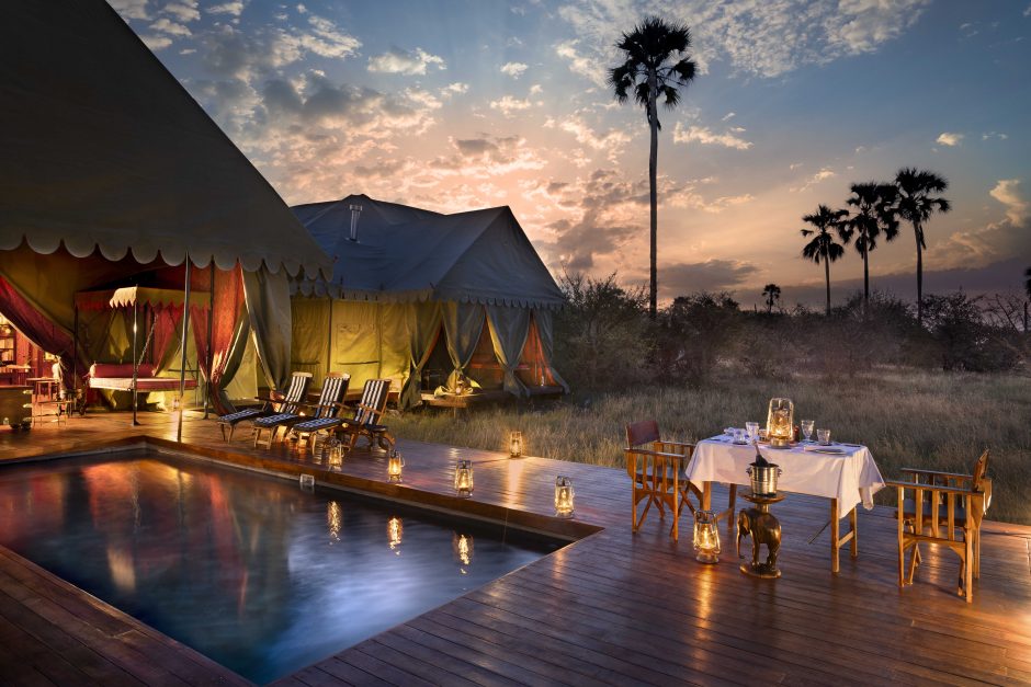 jack's-private-camp-botswana-exterior-dining Exterior dining at Jack's Private Camp