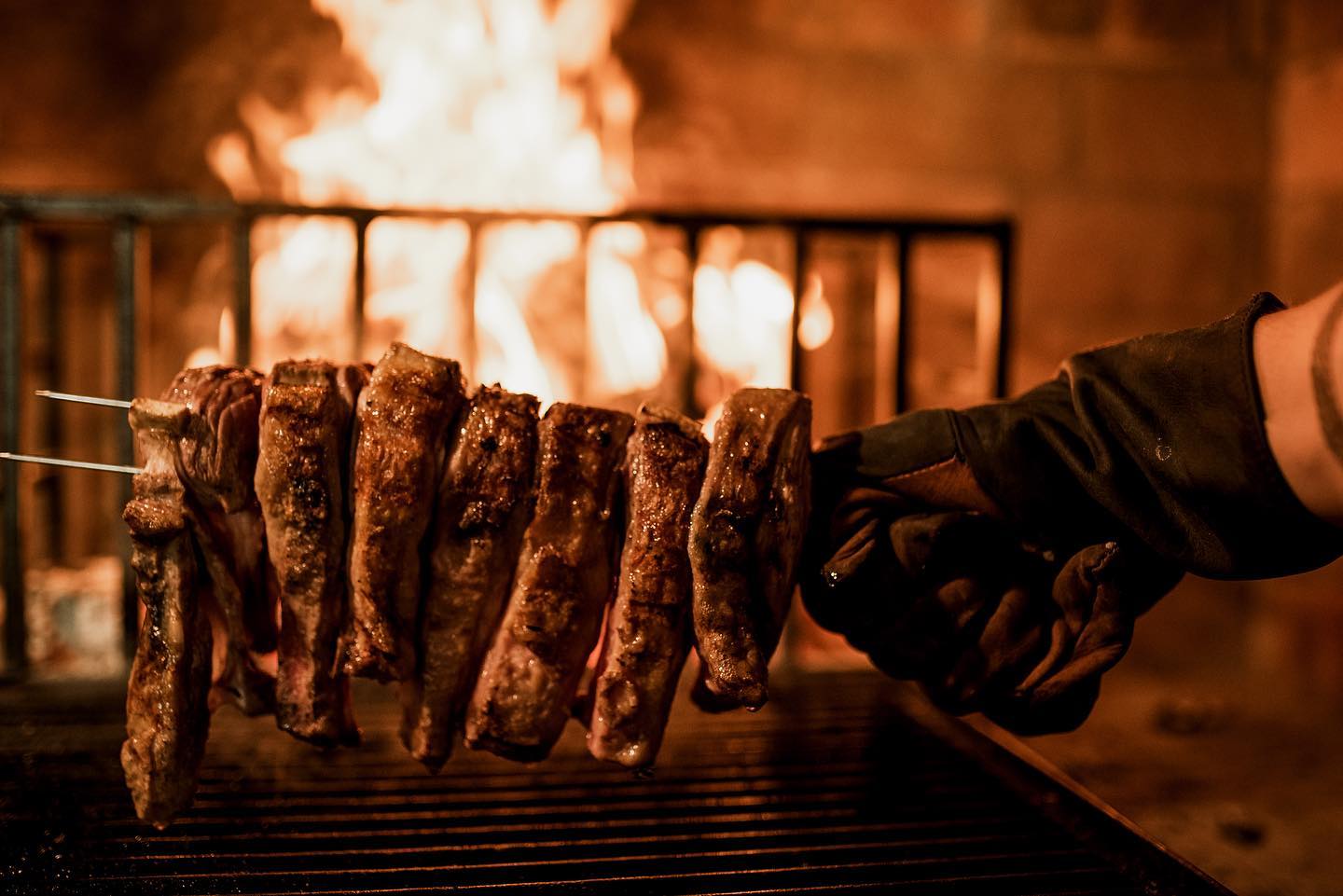 Vuur Restaurant Sosatie cooked over the fire