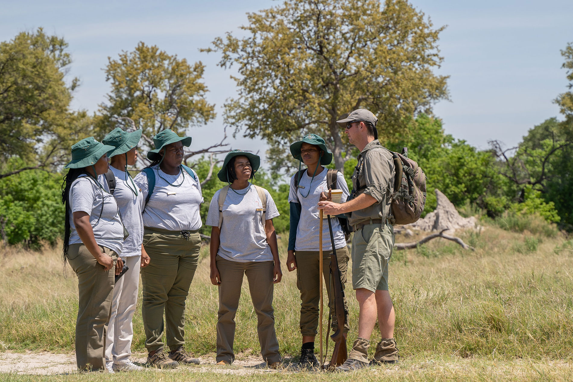 female-guide-training-abc Female guide training project in Botswana aimed at empowering women and promoting impactful travel experiences