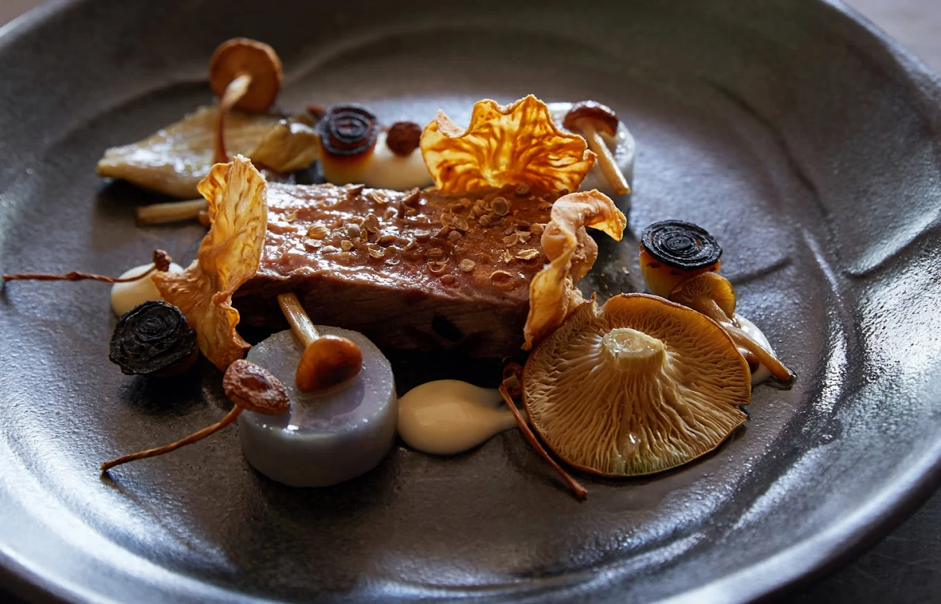 STEFANS-025A 1 (1) A beautiful plate of gourmet food at Stefan's